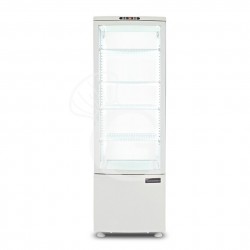Frigo vetrina ventilato bianco per bibite 235 LT 0°C/+12°C