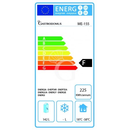 Congelatore a pozzetto Statico 148 LT -18°C classe energetica C Congelatore a pozzetto Statico 148 LT -18°C classe energetica C