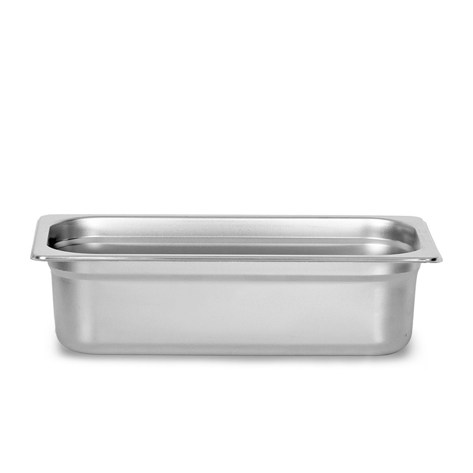 Bacinella in acciaio inox GN1/3 L 325 mm x P 175 mm x H 65 mm 2,5 LT