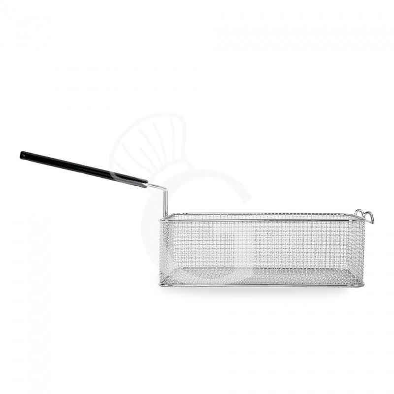 Cestello da 1/2 per friggitrice Gas da 22 litri - L 143 mm x P 385 mm x H 120 mm Cestello da 1/2 per friggitrice Gas da 22 litri - L 143 mm x P 385 mm x H 120 mm