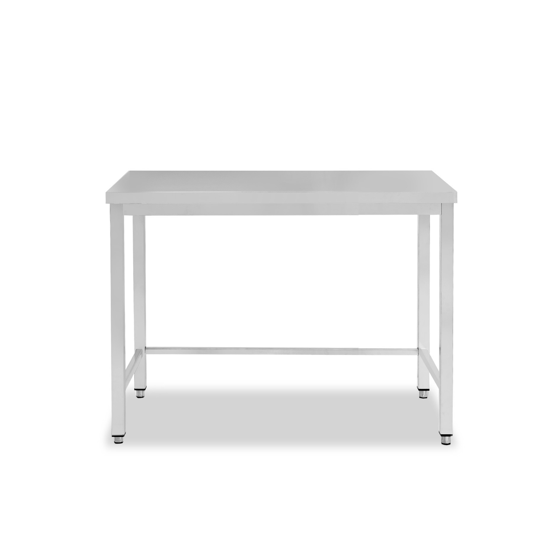 Tavolo inox L 800 mm x P 700 mm x H 850 mm