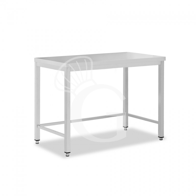 Tavolo inox L 800 mm x P 700 mm x H 850 mm
