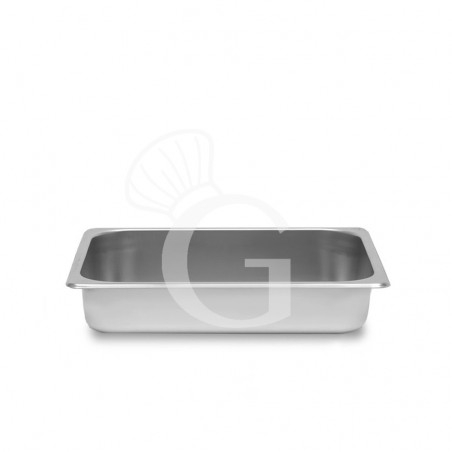 Bacinella in acciaio inox GN1/2 L 325 mm x P 265 mm x H 20 mm 11,6 LT Bacinella in acciaio inox GN1/2 L 325 mm x P 265 mm x H 20 mm 11,6 LT