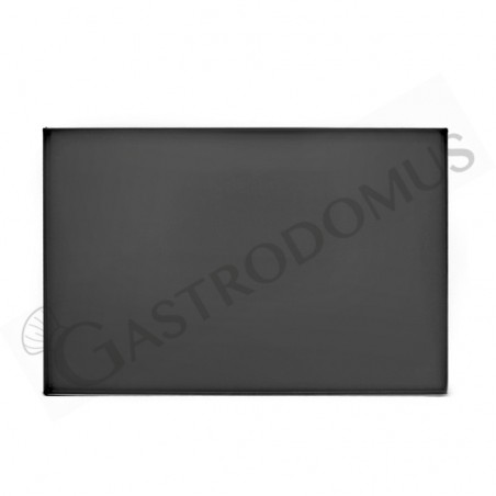 Teglia Rettangolare in lamiera alluminata bluita L 600 mm x P 400 mm x H 40 mm Teglia Rettangolare in lamiera alluminata bluita L 600 mm x P 400 mm x H 40 mm