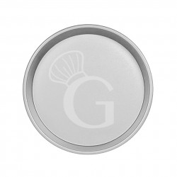 Teglia Rotonda in alluminio diametro 500 mm x H 30 mm