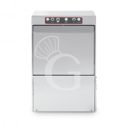 Lavabicchieri Elettromeccanica Monofase cesto Ø400mm x H 265mm dosatore brillantante e detergente installati - doppia parete