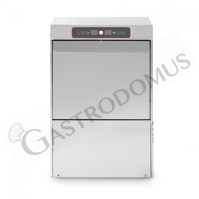 Lavabicchieri Elettronica Monofase cesto 400x400mm x H 270mm dosatore brillantante e detergente installati- doppia parete Lavabicchieri Elettronica Monofase cesto 400x400mm x H 270mm dosatore brillantante e detergente installati- doppia parete