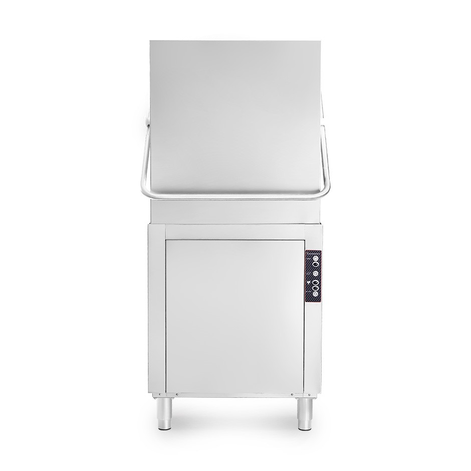 Lavastoviglie a Capotta elettromeccanica cesto 500 mm x 500 mm H 430 mm dosatore brillantante installato