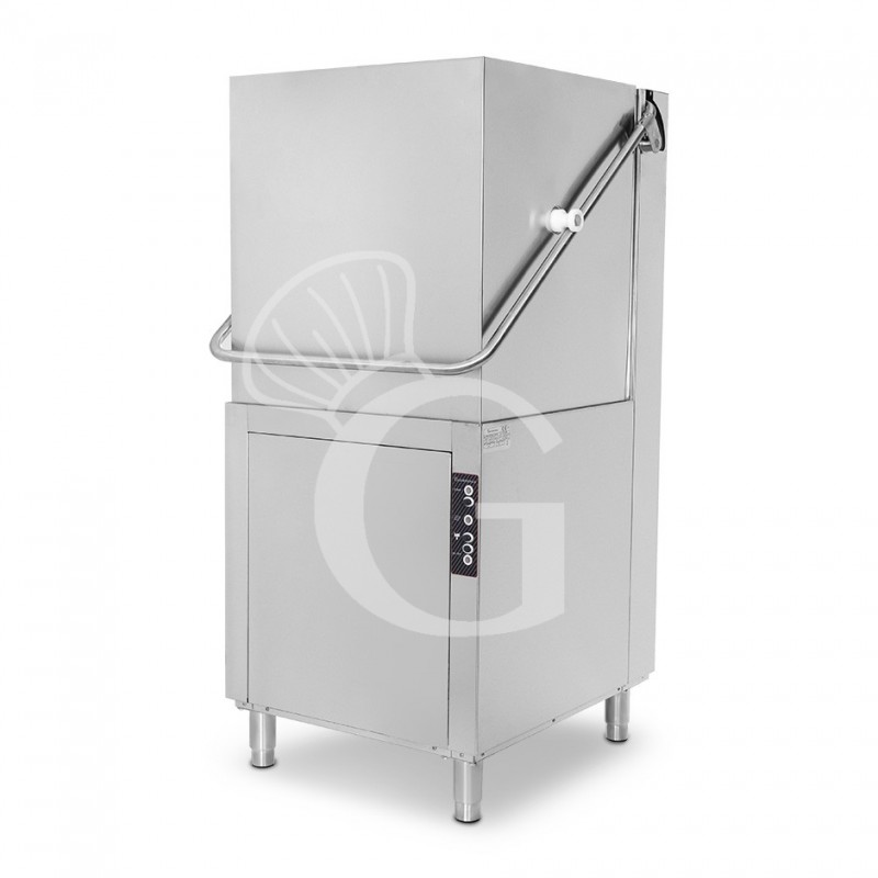 Lavastoviglie a Capotta elettromeccanica cesto 500 mm x 500 mm H 430 mm dosatore brillantante installato