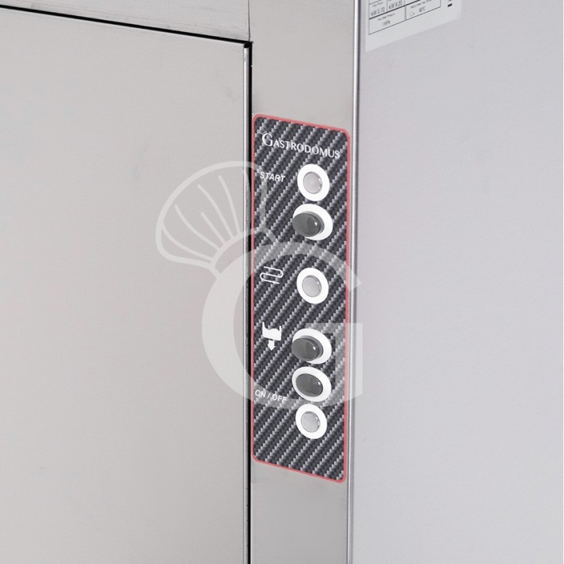 Lavastoviglie a Capotta elettromeccanica cesto 500 mm x 500 mm H 430 mm dosatore brillantante installato