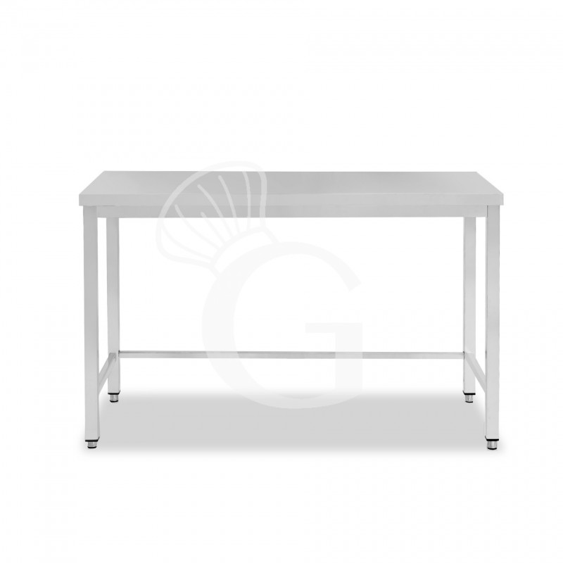 Tavolo inox L 1400 mm x P 800 mm x H 850 mm