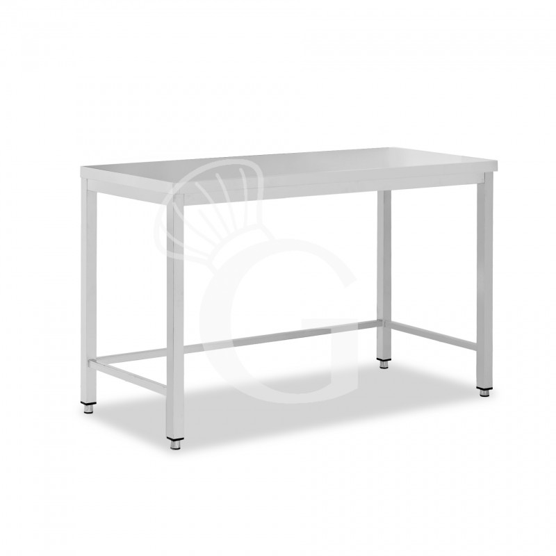 Tavolo inox L 1400 mm x P 800 mm x H 850 mm