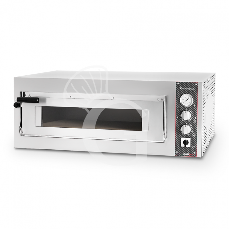 Forno Elettrico per 4 pizze diametro 350 mm 1 camera controllo meccanico 5,75 Kw