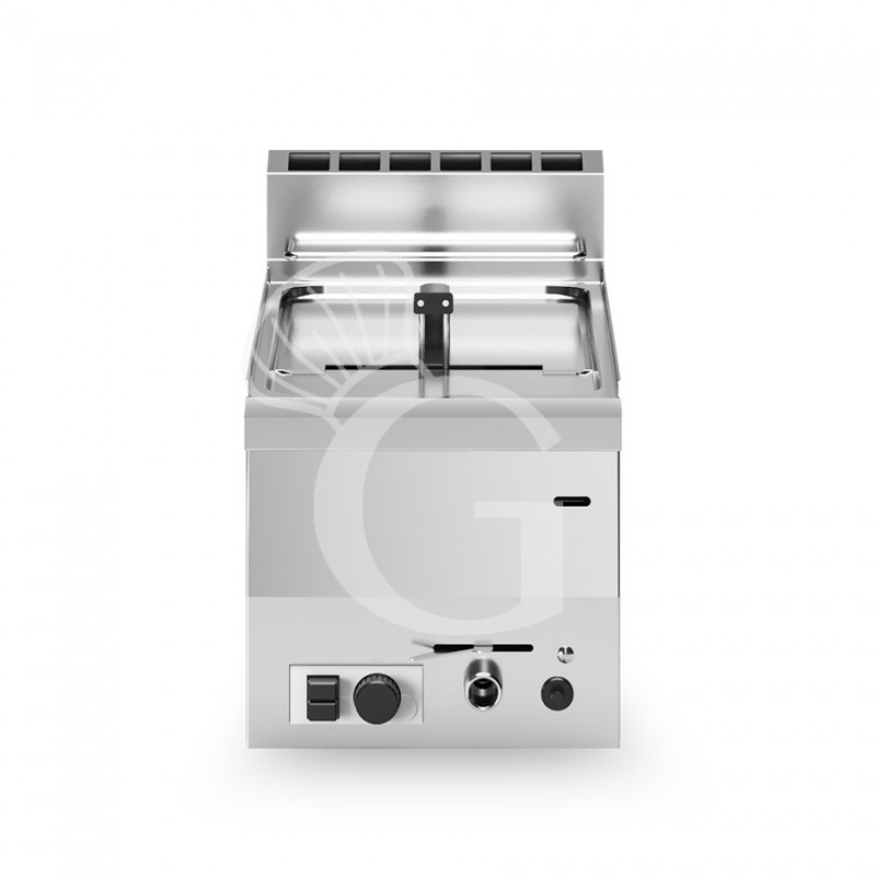 Friggitrice Professionale da banco a gas 1 vasca 8 LT 6800 W