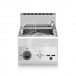 Cuocipasta professionale elettrico da banco 1 vasca 20 LT L 400 mm x P 650 mm x H 280 mm