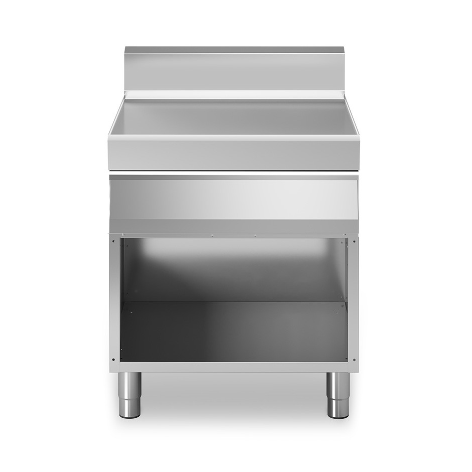 Elemento neutro su mobile aperto con cassetto L 700 mm x P 700 mm