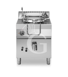 Pentola elettrica riscaldamento indiretto capacità 50 LT L 700 mm x P 700 mm x H 850 mm