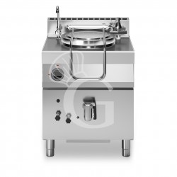 Pentola a gas riscaldamento indiretto capacità 50 LT L 700 mm x P 700 mm x H 850 mm