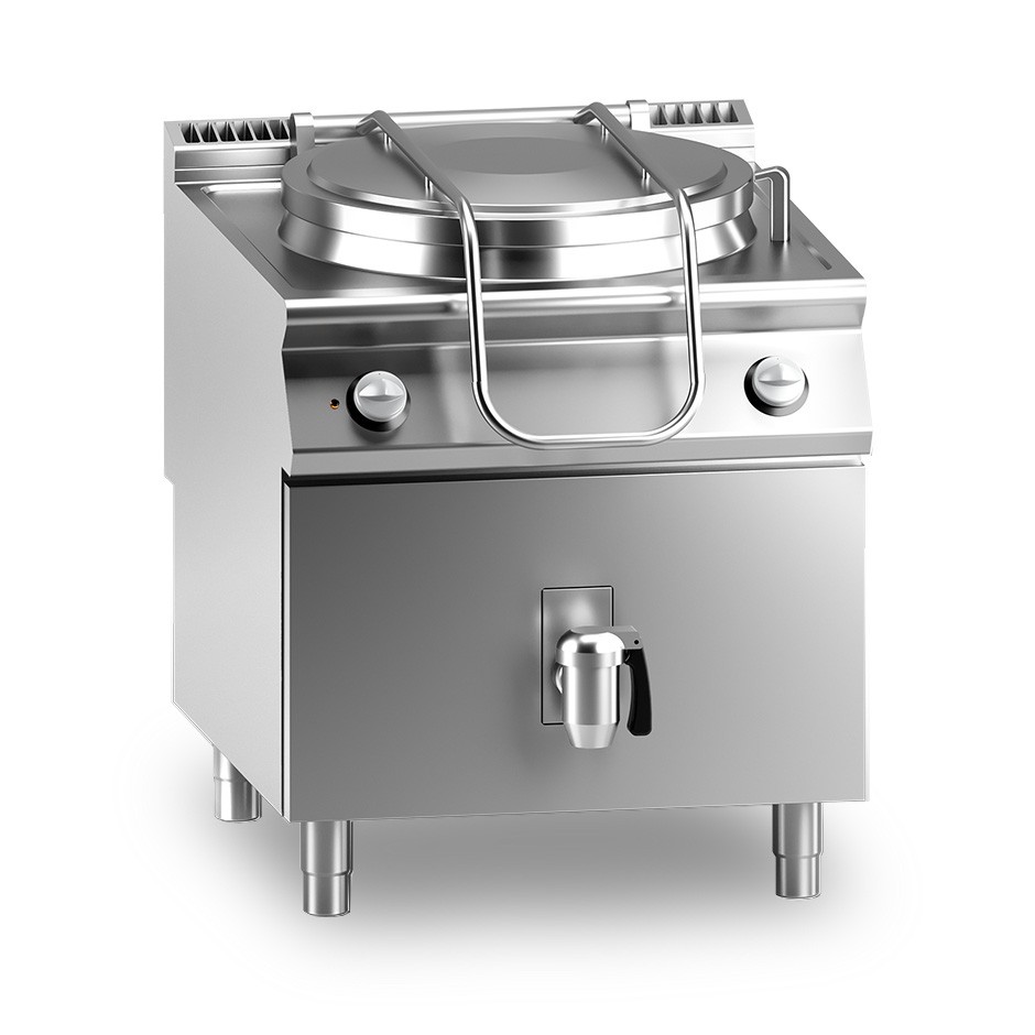 Pentola elettrica riscaldamento indiretto capacità 150 LT L 800 mm x P 900 mm x H 870 mm