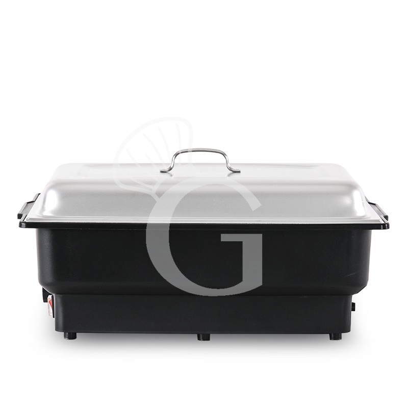 Bagnomaria elettrico da banco con 1 vasca predisposta per bacinelle GN 1/1 di altezza massima 100 mm
