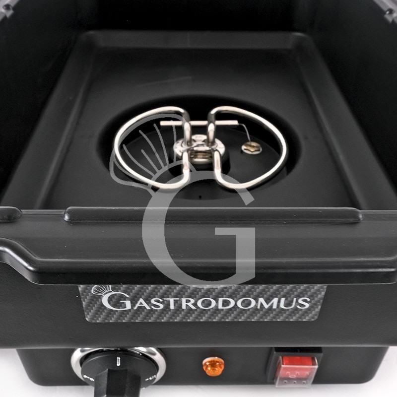 Bagnomaria elettrico da banco con 1 vasca predisposta per bacinelle GN 1/1 di altezza massima 100 mm