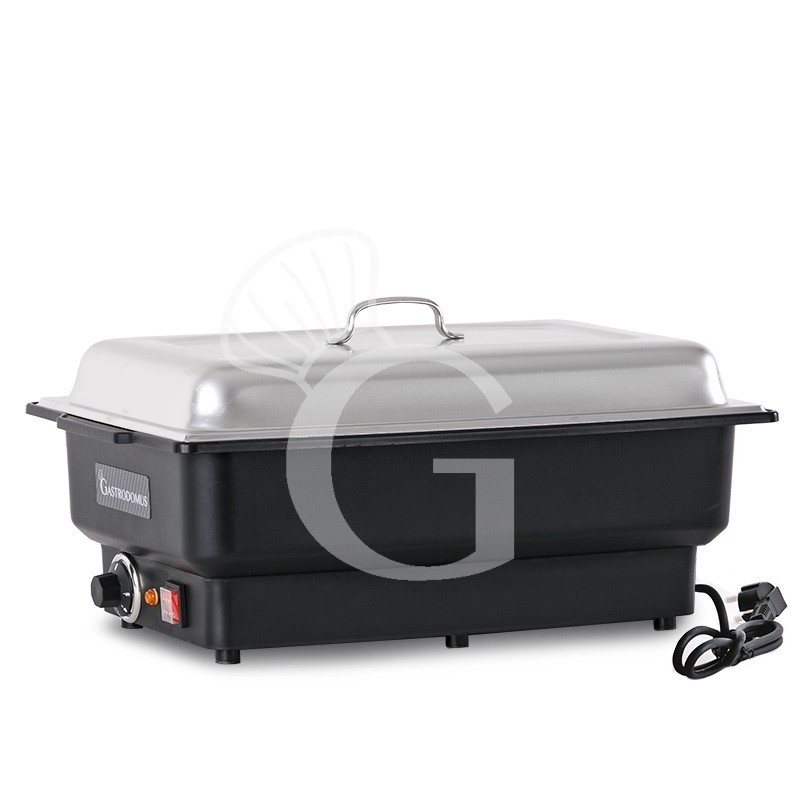 Bagnomaria elettrico da banco con 1 vasca predisposta per bacinelle GN 1/1 di altezza massima 100 mm