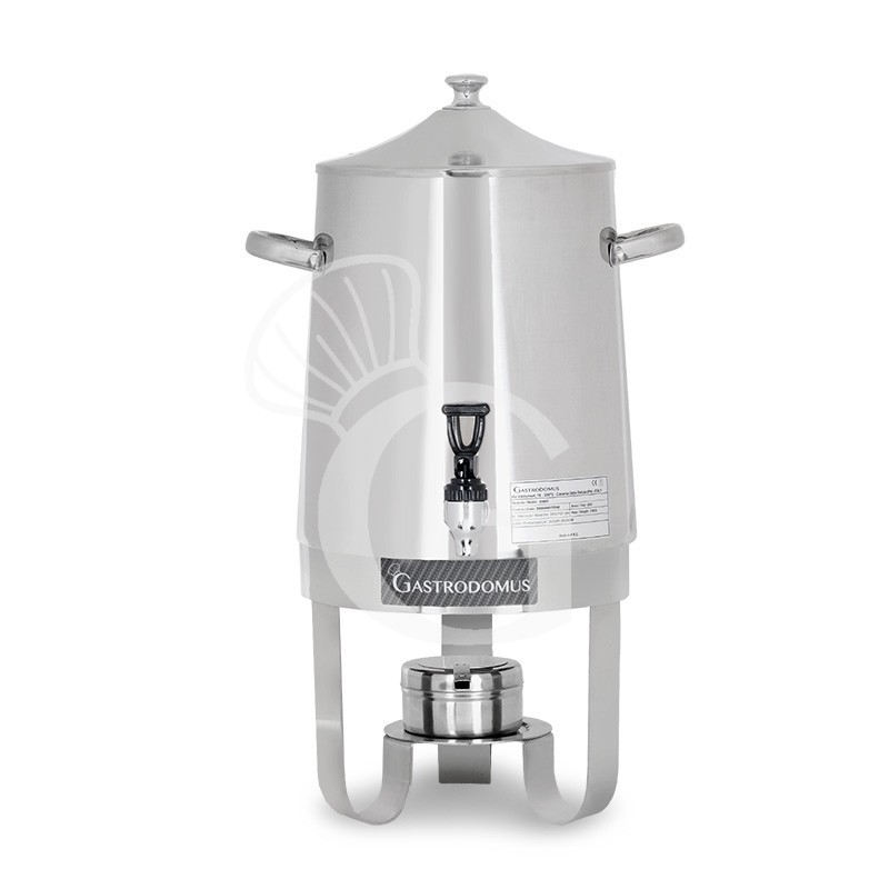Dispenser per il mantenimento delle bevande calde in acciaio inox con capacità 8 L Dispenser per il mantenimento delle bevande calde in acciaio inox con capacità 8 L