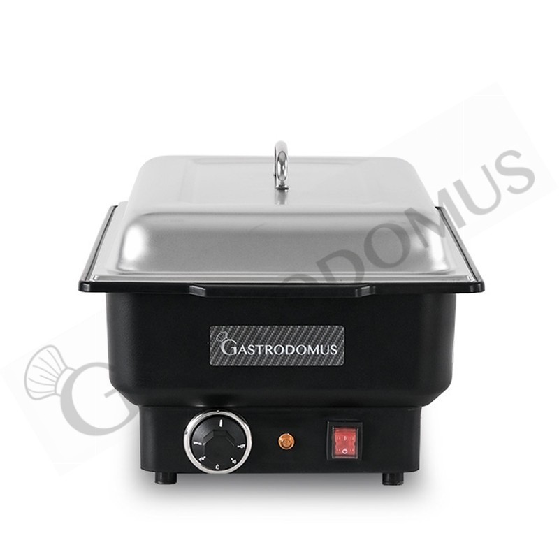 Bagnomaria elettrico da banco con 1 vasca predisposta per bacinelle GN 1/1 di altezza massima 100 mm Bagnomaria elettrico da banco con 1 vasca predisposta per bacinelle GN 1/1 di altezza massima 100 mm