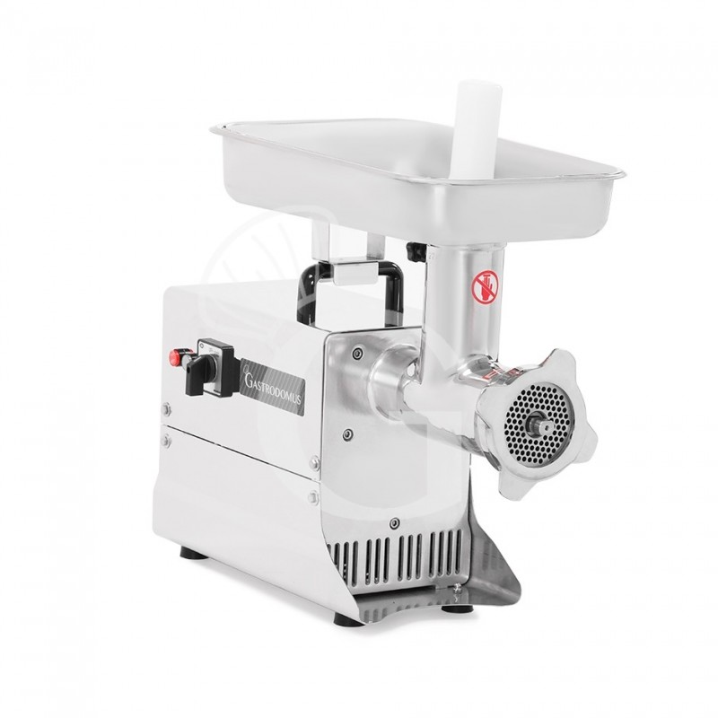 Tritacarne Monofase gruppo macinazione alluminio 220 kg/h L 260 mm x P 520 mm x H 445 mm