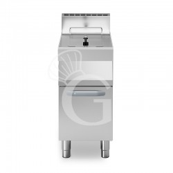 Friggitrice Professionale a gas su armadio chiuso 1 vasca 13 LT 11 Kw