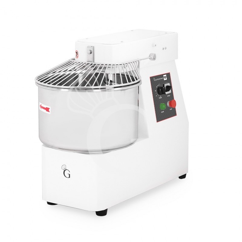 Impastatrice a testa e vasca fisse - 42 LT - Monofase - 1 velocità
