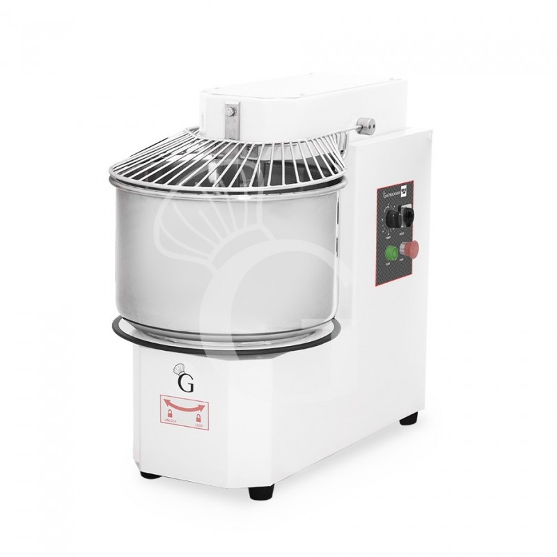 Impastatrice a spirale vasca estraibile - 40 LT - Monofase - 1 velocità