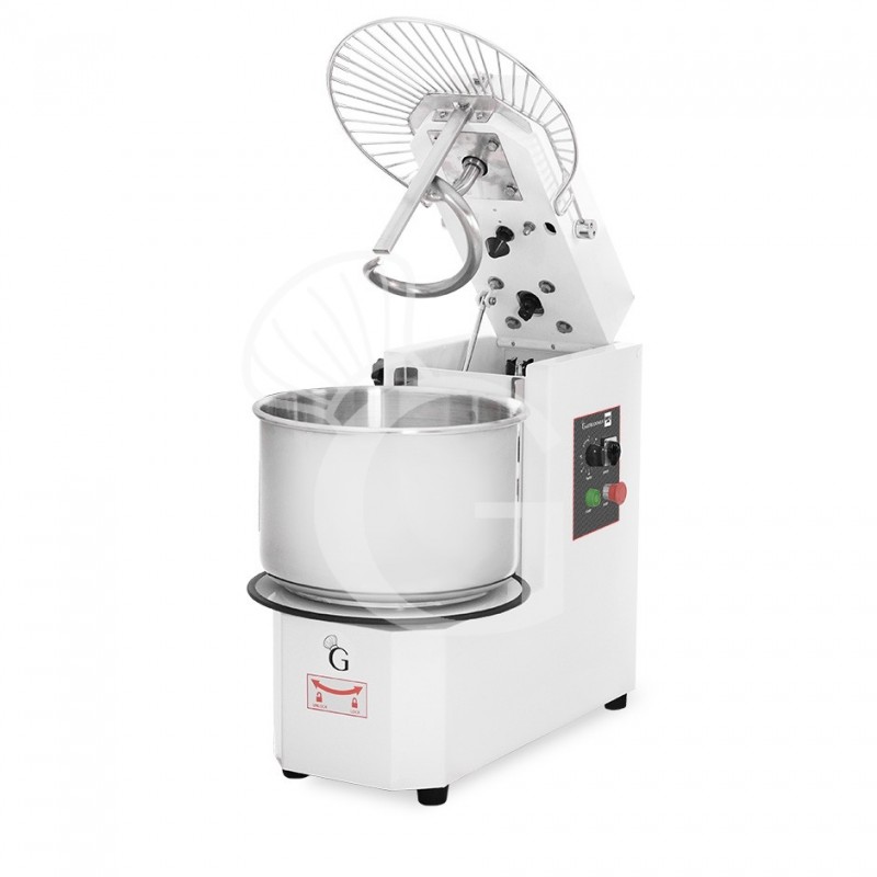 Impastatrice a spirale vasca estraibile - 40 LT - Monofase - 1 velocità