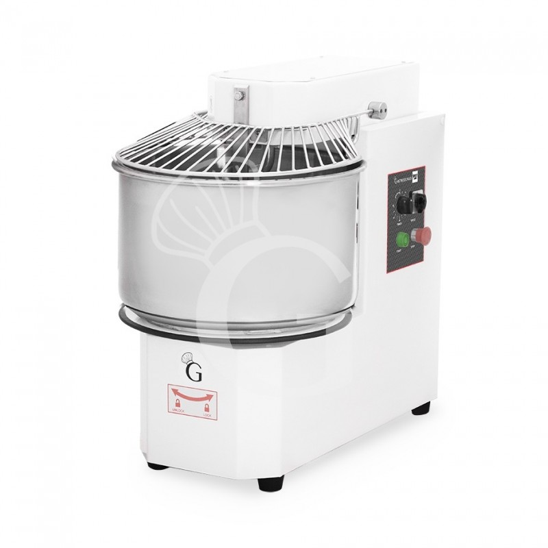 Impastatrice a spirale vasca estraibile - 50 LT - Trifase - 2 velocità