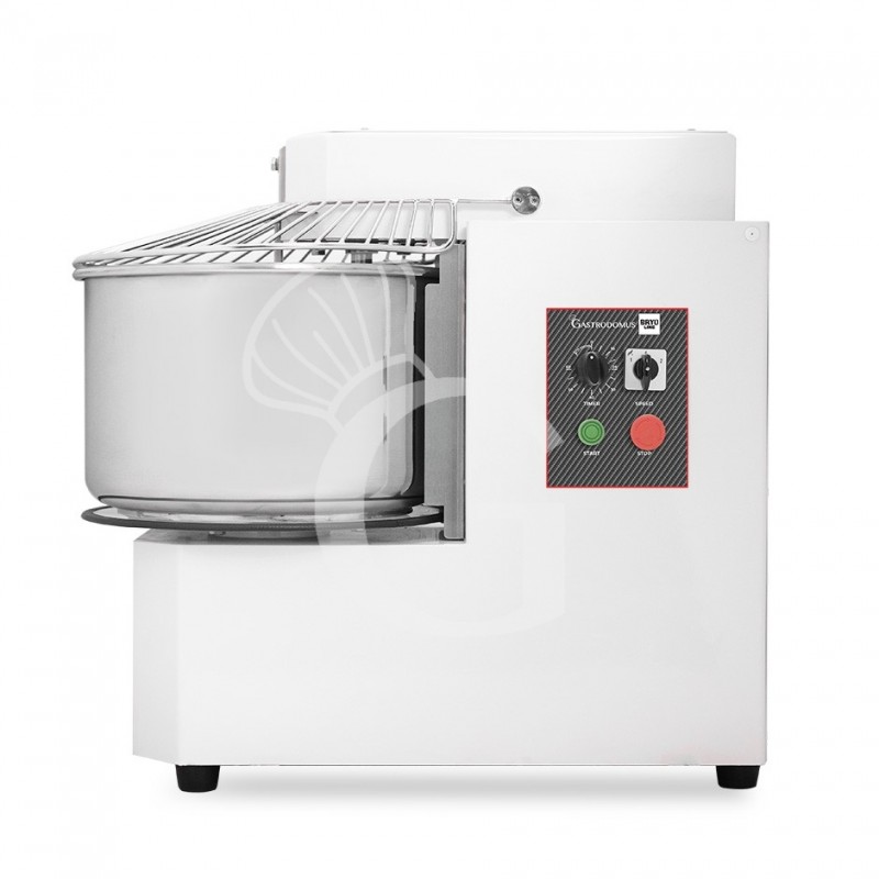 Impastatrice a spirale vasca estraibile - 50 LT - Trifase - 2 velocità