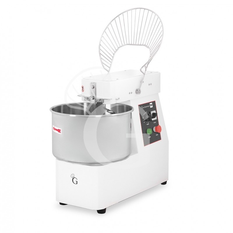 Impastatrice a testa e vasca fisse - 20 LT - Trifase - 2 velocità