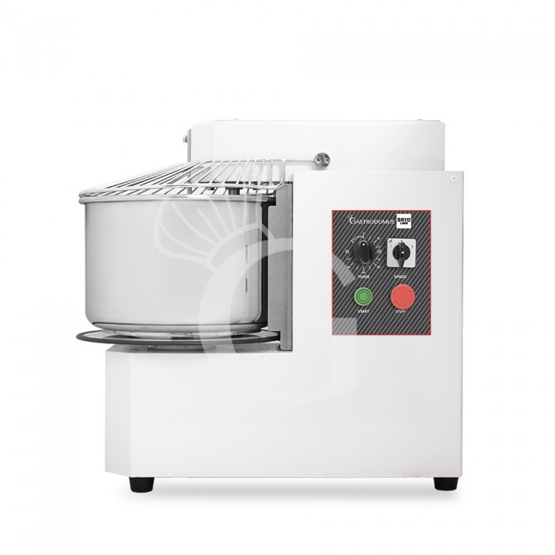 Impastatrice a spirale vasca estraibile - 20 LT - Monofase - 1 velocità
