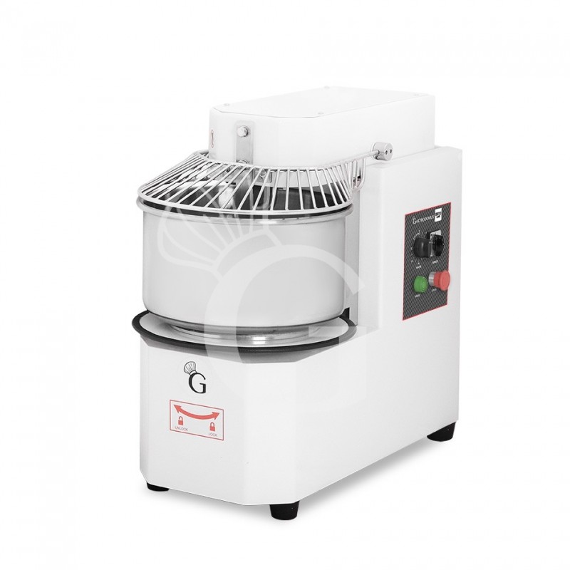Impastatrice a spirale vasca estraibile - 20 LT - Trifase - 2 velocità