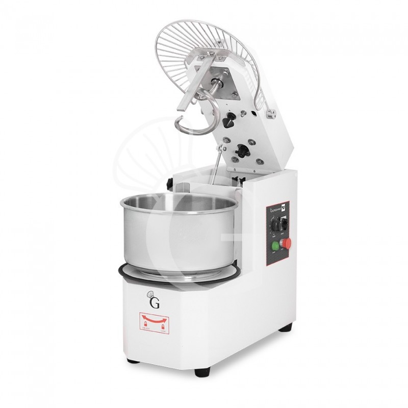Impastatrice a spirale vasca estraibile - 20 LT - Monofase - 1 velocità