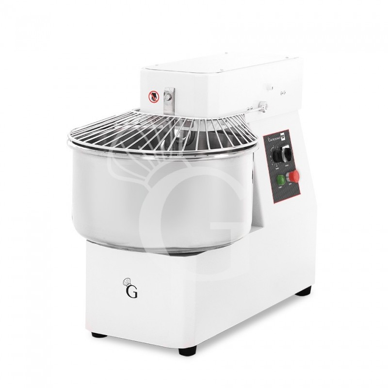 Impastatrice a testa e vasca fisse - 50 LT - Monofase - 1 velocità