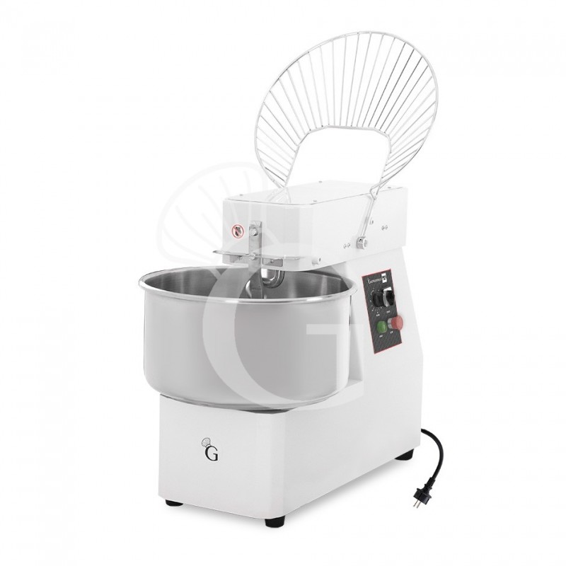 Impastatrice a testa e vasca fisse - 50 LT - Monofase - 1 velocità