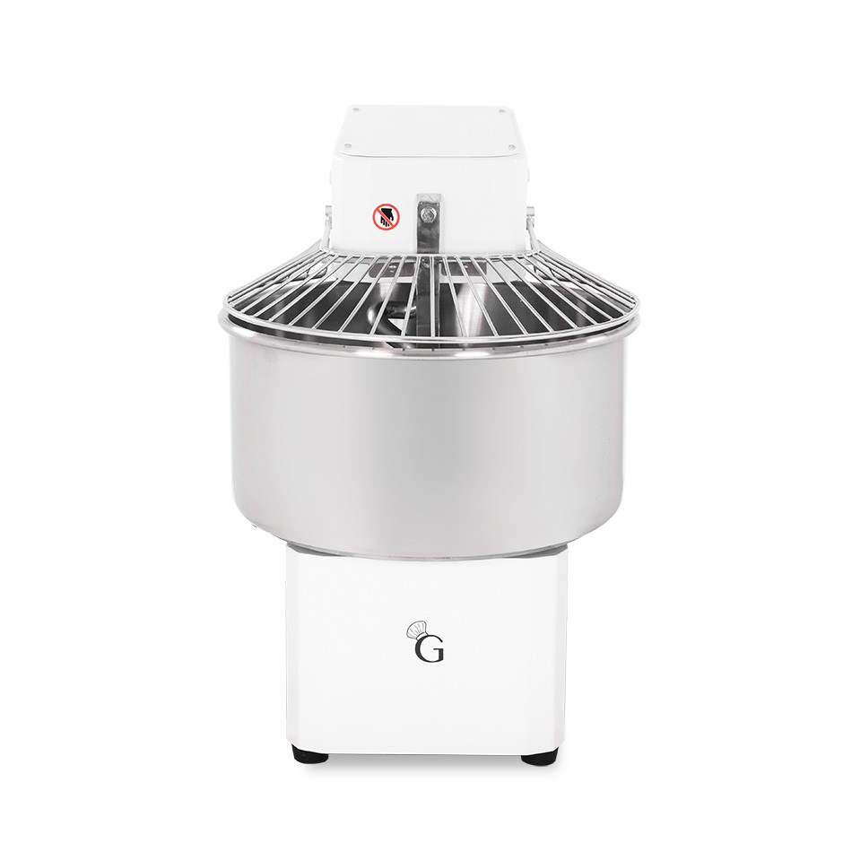Impastatrice a testa e vasca fisse - 50 LT - Trifase - 2 velocità