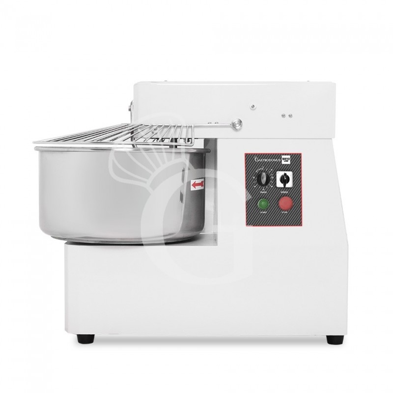 Impastatrice a testa e vasca fisse - 50 LT - Trifase - 2 velocità