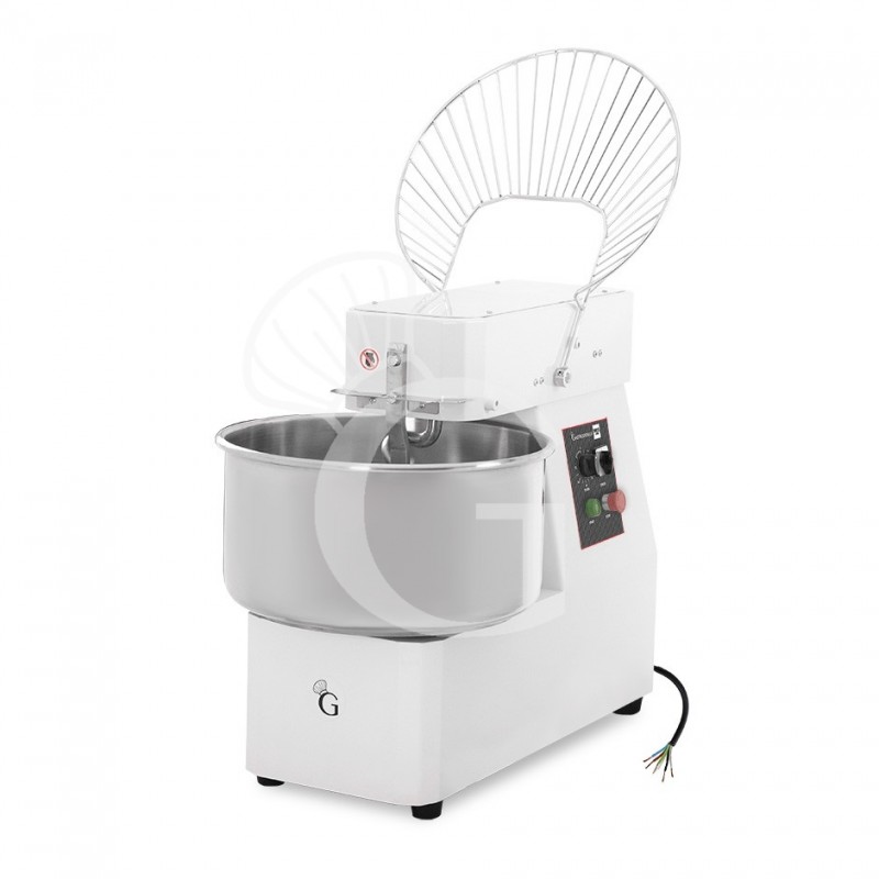 Impastatrice a testa e vasca fisse - 50 LT - Trifase - 2 velocità