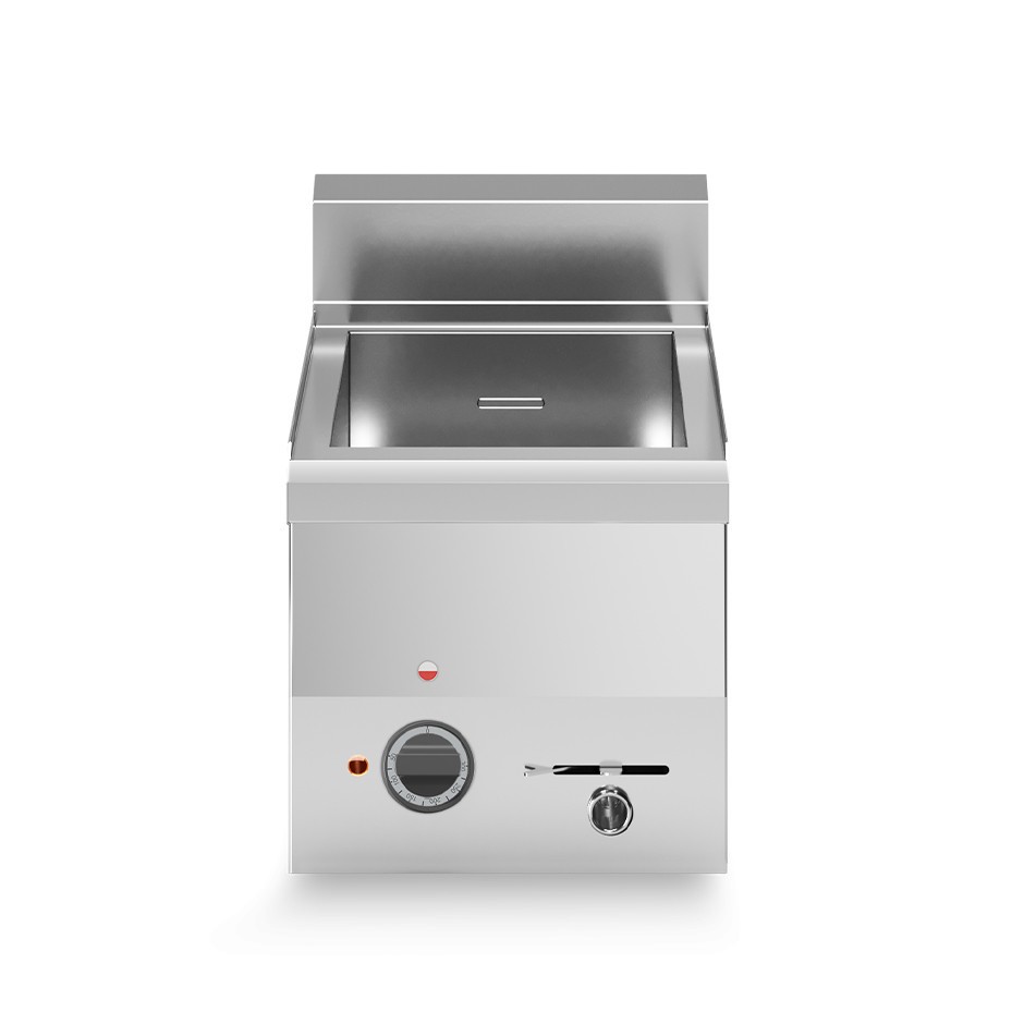 Bagnomaria elettrico da banco predisposto per bacinelle GN h 150 mm L 300 mm x P 600 mm