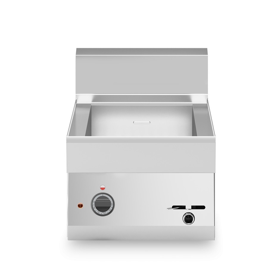 Bagnomaria elettrico da banco predisposto per bacinelle GN h 150 mm L 400 mm x P 650 mm