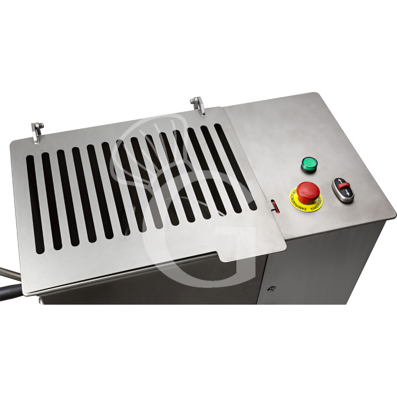 Impastatrice per carne monopala monofase con capacità massima 30 kg
