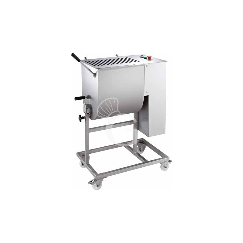 Impastatrice per carne monopala monofase con capacità massima 50 Kg
