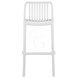 Sgabello con struttura in polipropilene