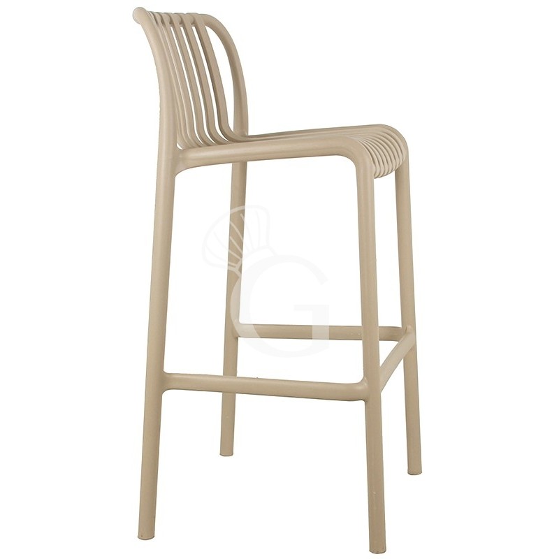 Sgabello con struttura in polipropilene - H 1010 mm